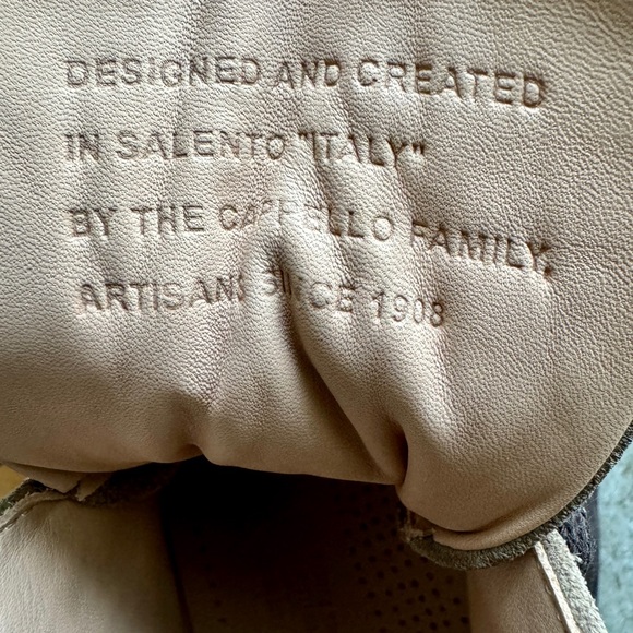 New Men's Fracap M120 Boots Commando Sole 46 - US 13 Taupe / Gray Suede - Picture 9 of 12